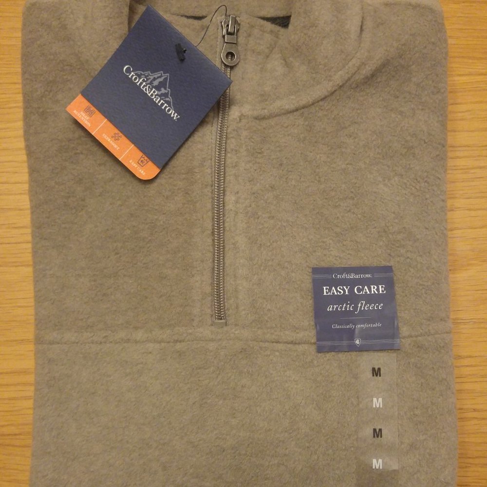 New Croft & Barrow Arctic Fleece, Men's M